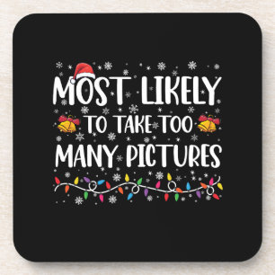 Dessous-de-verre Plus Susceptible De Prendre Trop De Photos Noël De