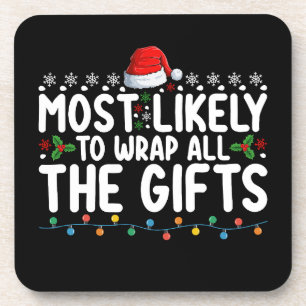 Dessous-de-verre Plus susceptible d'envelopper tous les cadeaux Fam