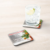 Dessous-de-verre Poème de frère - conception de Noël (Côté Droit)