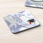 Dessous-de-verre Poème de Godson - Conception des diplômes (Côté gauche)