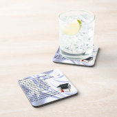 Dessous-de-verre Poème de Godson - Conception des diplômes (Côté Droit)