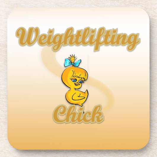 Dessous-de-verre Poids Chick (Devant)