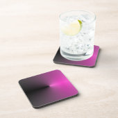 Dessous-de-verre Point Rose-n-Noir (Côté Droit)