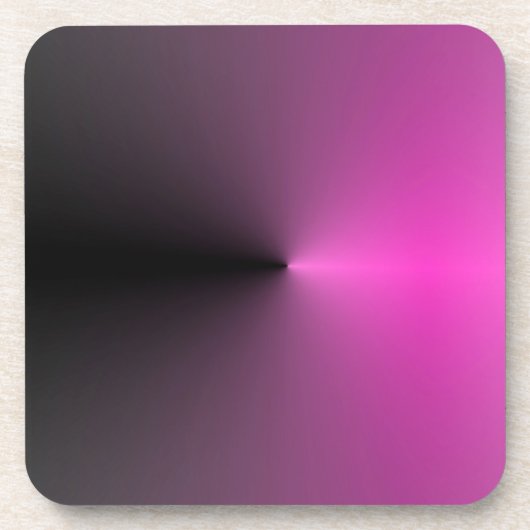 Dessous-de-verre Point Rose-n-Noir (Devant)