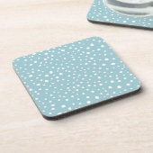Dessous-de-verre Points Dalmatiens Bleus, Points Dalmatiens, Impres (Côté gauche)