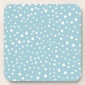 Dessous-de-verre Points Dalmatiens Bleus, Points Dalmatiens, Impres (Devant)