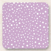 Dessous-de-verre Points Dalmatiens Lilac, Points Dalmatiens, Pots D (Devant)