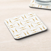 Dessous-de-verre Points dorés élégants (Côté gauche)