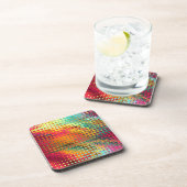 Dessous-de-verre Points Mirco Liquides Colorés (Côté Droit)