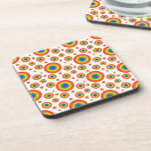 Dessous-de-verre Pois arc-en-ciel (Côté gauche)