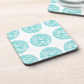 Dessous de verre Pois d'impression Zebra (Côté gauche)