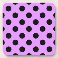Pois noirs sur lilas