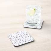 Dessous-de-verre pois peint à la main (Côté Droit)