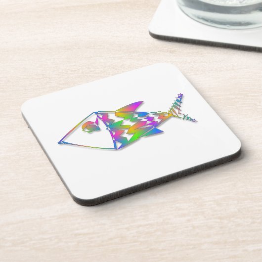 Dessous-de-verre Poisson Abstrait (Côté gauche)