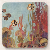 Poisson ange dans le corail, poissons tropicaux vi
