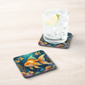 Dessous-de-verre Poisson d'or sous-marin (Côté Droit)