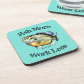 Dessous-de-verre Poisson Plus Poisson-Poisson Moins (Côté gauche)