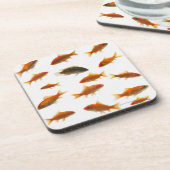 Dessous-de-verre Poisson rouge 3 (Côté gauche)