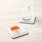 Dessous-de-verre Poisson rouge de lionhead de policier militaire (Côté Droit)