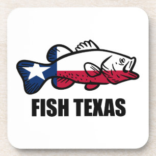Dessous-de-verre Poisson Texas