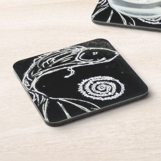 Dessous-de-verre Poisson Yaei Betta (Côté gauche)