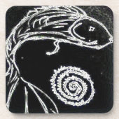 Dessous-de-verre Poisson Yaei Betta (Devant)