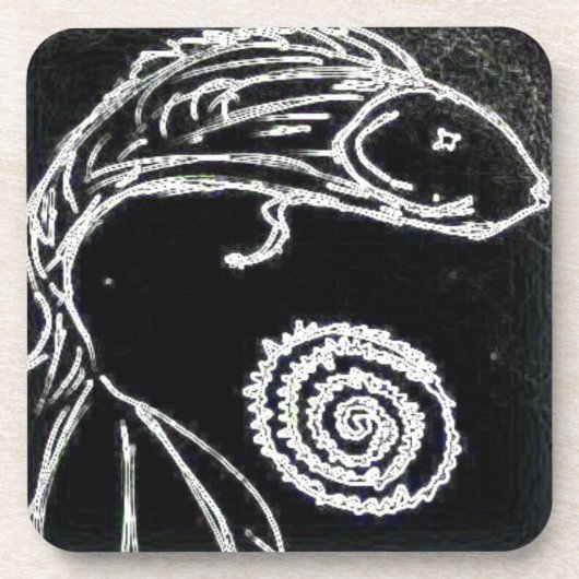 Dessous-de-verre Poisson Yaei Betta (Devant)