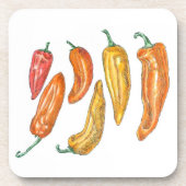 Dessous-de-verre Poivrons doux (Devant)