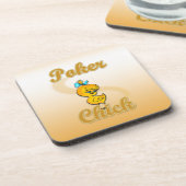 Dessous-de-verre Poker Chick (Côté gauche)