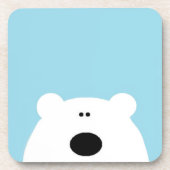 Dessous-de-verre Polar Bear Blue (Devant)