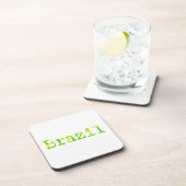 Dessous-de-verre Police verte et jaune du Brésil (Côté Droit)