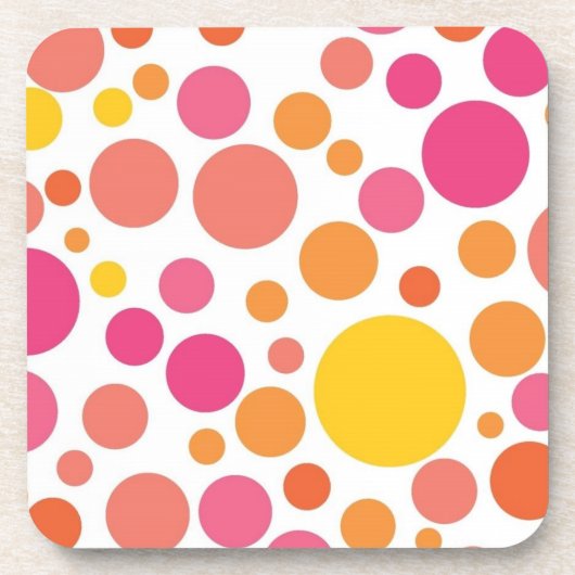Dessous-de-verre Polka dot (Devant)