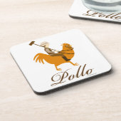 Dessous-de-verre Pollo couleur classique (Côté gauche)