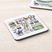 Dessous-de-verre Polo Themed (Côté gauche)