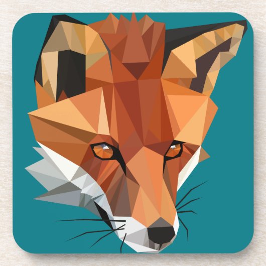 Dessous-de-verre Polygon Fox Custom (Devant)