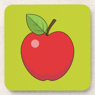 Dessous-de-verre Pomme rouge