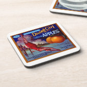 Dessous-de-verre Pommes de filles de plongée (Côté gauche)