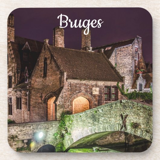 Dessous-de-verre Pont Bonifacius à Bruges (Devant)