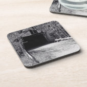 Dessous-de-verre Pont couvert (Côté gauche)