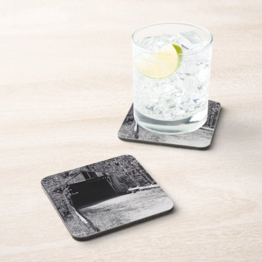 Dessous-de-verre Pont couvert (Côté Droit)