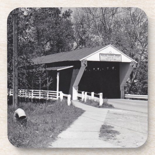 Dessous-de-verre Pont couvert (Devant)