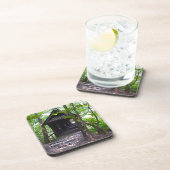 Dessous-de-verre Pont couvert de Cambron, Comté de Madison, Alabama (Côté Droit)