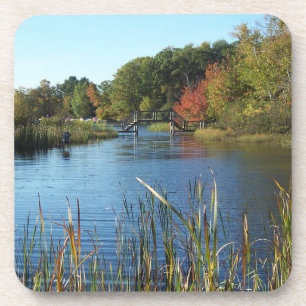 Dessous-de-verre Pont d'automne