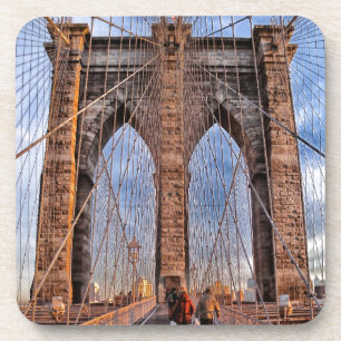 Dessous-de-verre Pont de Brooklyn New York USA