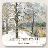 Dessous-de-verre Pont d'hiver (Devant)