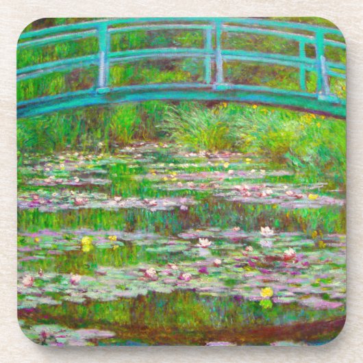 Dessous-de-verre Pont japonais Monet et nappes d'eau (Devant)
