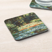 Dessous-de-verre Pont sur l'étang Nénuphar par Claude Monet (Côté gauche)