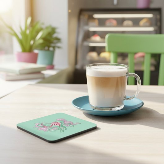 Dessous-de-verre Pony Beverage Coaster