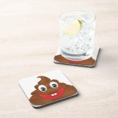 Dessous-de-verre poo emojis (Côté Droit)
