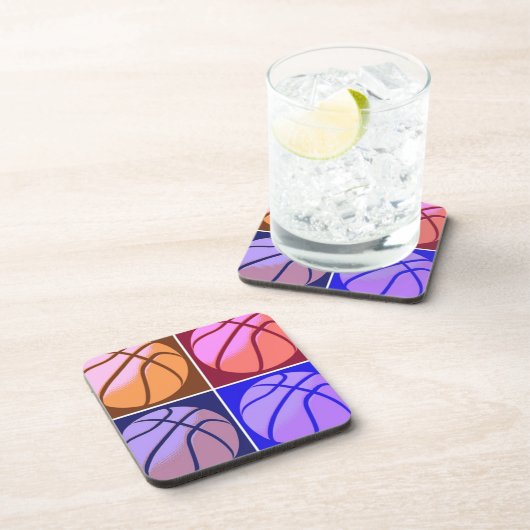 Dessous-de-verre Pop Art Basket (Côté Droit)